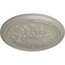 Ekena Millwork Luton Ceiling Medallion (Fits Canopies up to 1 1/8"), Hand-Painted Pearl White, 15 3/4"OD x 5/8"P CM16LUPWS - alternate 2